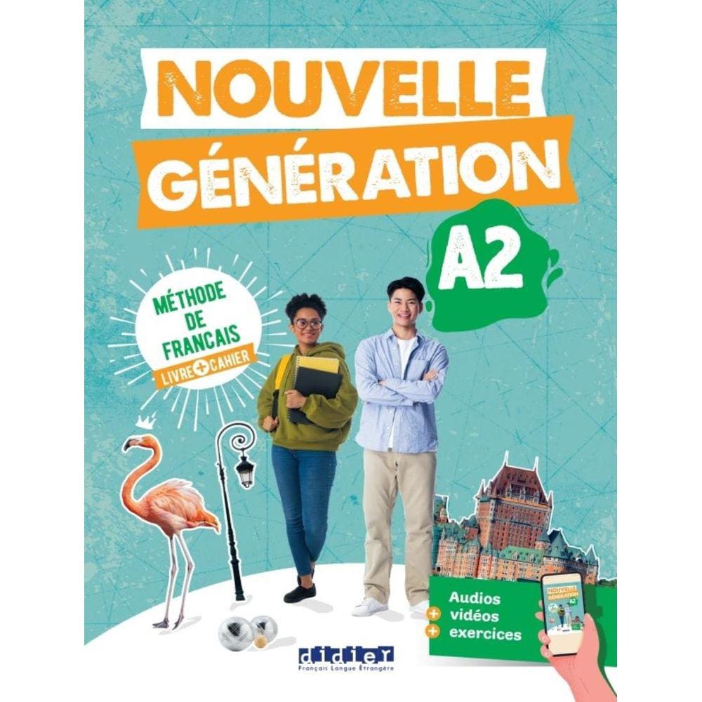Nouvelle Generation A2 - Livre + Cahier + Didierfle.App