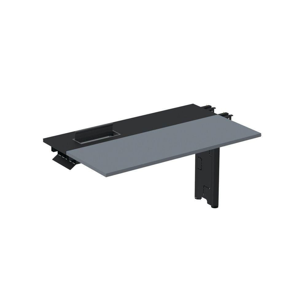 Complemento de Plataforma Corporativa 130x792 Cplpsc130 Grafito/Preto