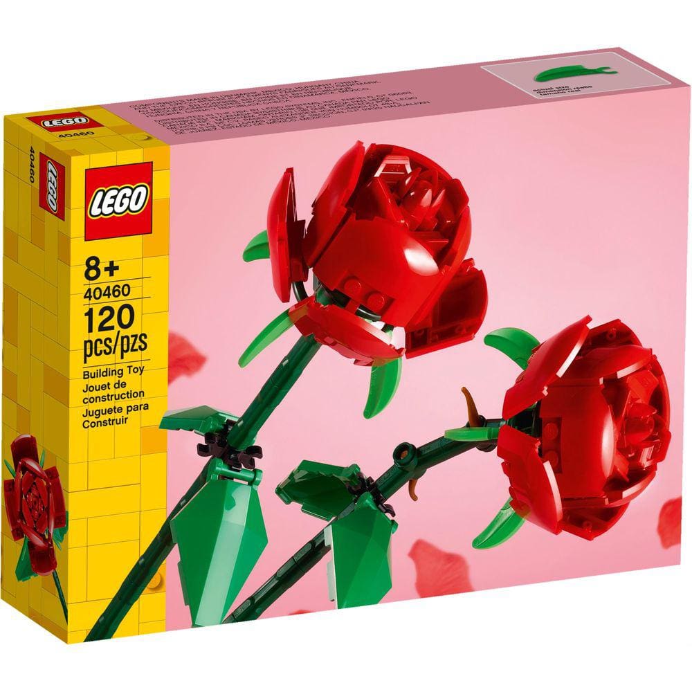 Blocos de Montar - Rosas Vermelhas LEGO DO BRASIL