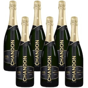 Cx  6 Espumante Chandon Blanc De Noir Extra Brut 750 ml