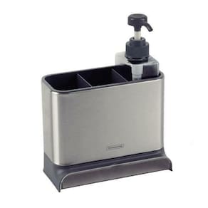 Organizador De Pia Tramontina Plurale Em Plástico E Aço Inox