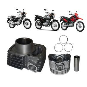 Kit Cilindro Mahle Metal Leve Honda CG Fan 125 0.1 2V 2009 A 2015