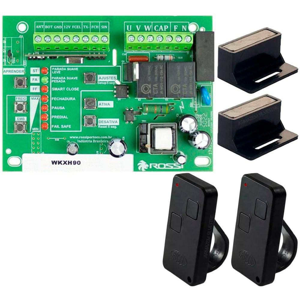 Central de Comando Wkxh90 Nano Dz3 Dz4 Sensor Hall Controles Imãs