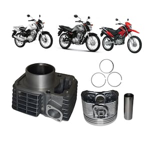 Kit Cilindro Mahle Metal Leve Honda 125 NXR 0.1 2V 2010 A 2022