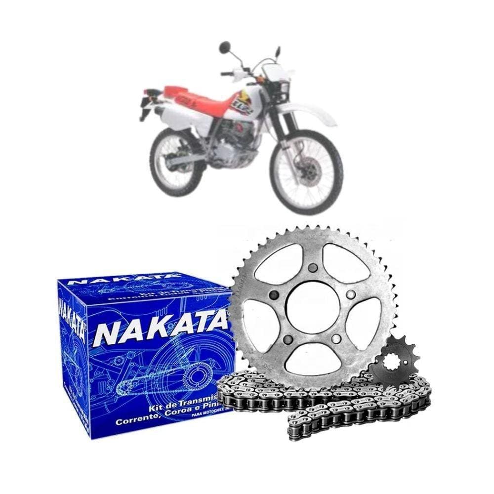 Kit Relação Transmissão Nakata Honda XLR 125 1997-2002