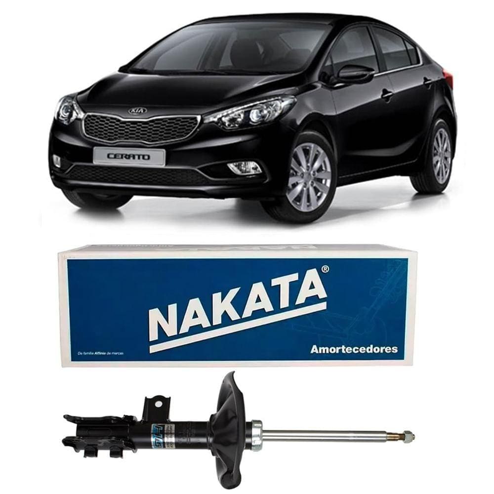 Amortecedor Diant Esquerdo Pressurizado Nakata Kia Cerato