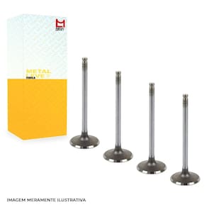 Kit 4 Válvula Escape Metal Leve Honda CG 150 Titan Sport Fan