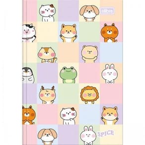 Caderno 1/4 brochura Spice 80fls - Capa 1- Tilibra