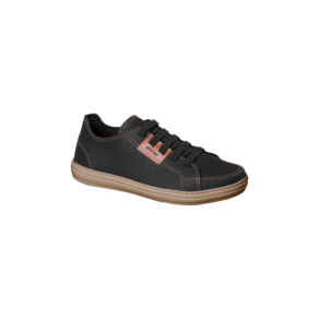 Sapatênis Infantil Masculino Bical Turim Elástico Preto