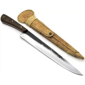 Faca Gaúcha Forjada Antiga Mola Trem - Lâm. - 25 cm.
