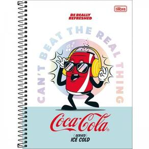 Caderno univ. Coca-Cola 160fls 10M Capa 4 - Tilibra