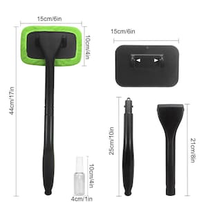 Escova de limpeza de janelas SosicKwithit para carro, casa, escritório
