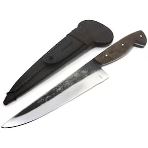 Faca Artesanal Fulltang Brut Forja Disco Arado - Lâm. 20 cm.