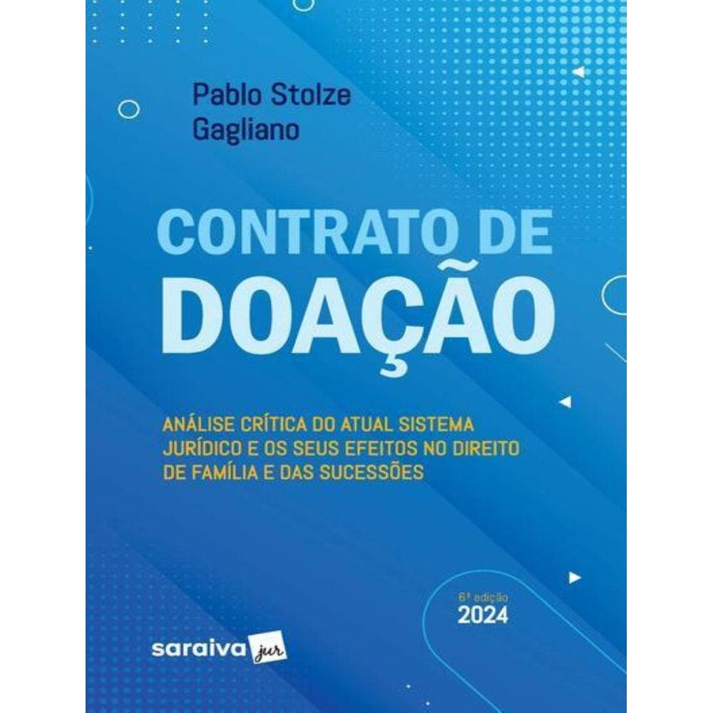 Contrato De Doacao - 6ªed -2024