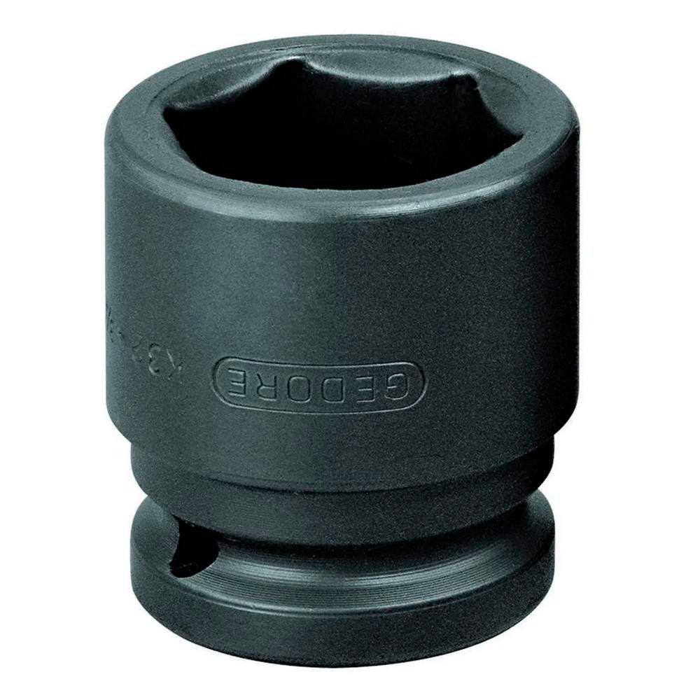 Soquete Sextavado Curto de Impacto 1.1/16” Encaixe de 3/4`` - Gedore 020058