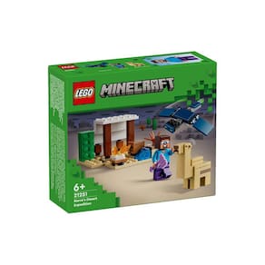 Blocos de Montar - LEGO Minecraft -  A Expedicao ao Deserto de Steve LEGO DO BRASIL