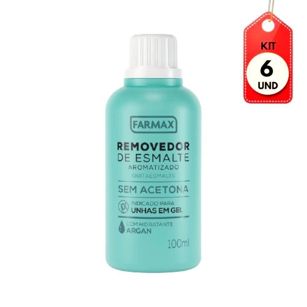 Kit C-06 Farmax Removedor S- Acetona Argan 100ml