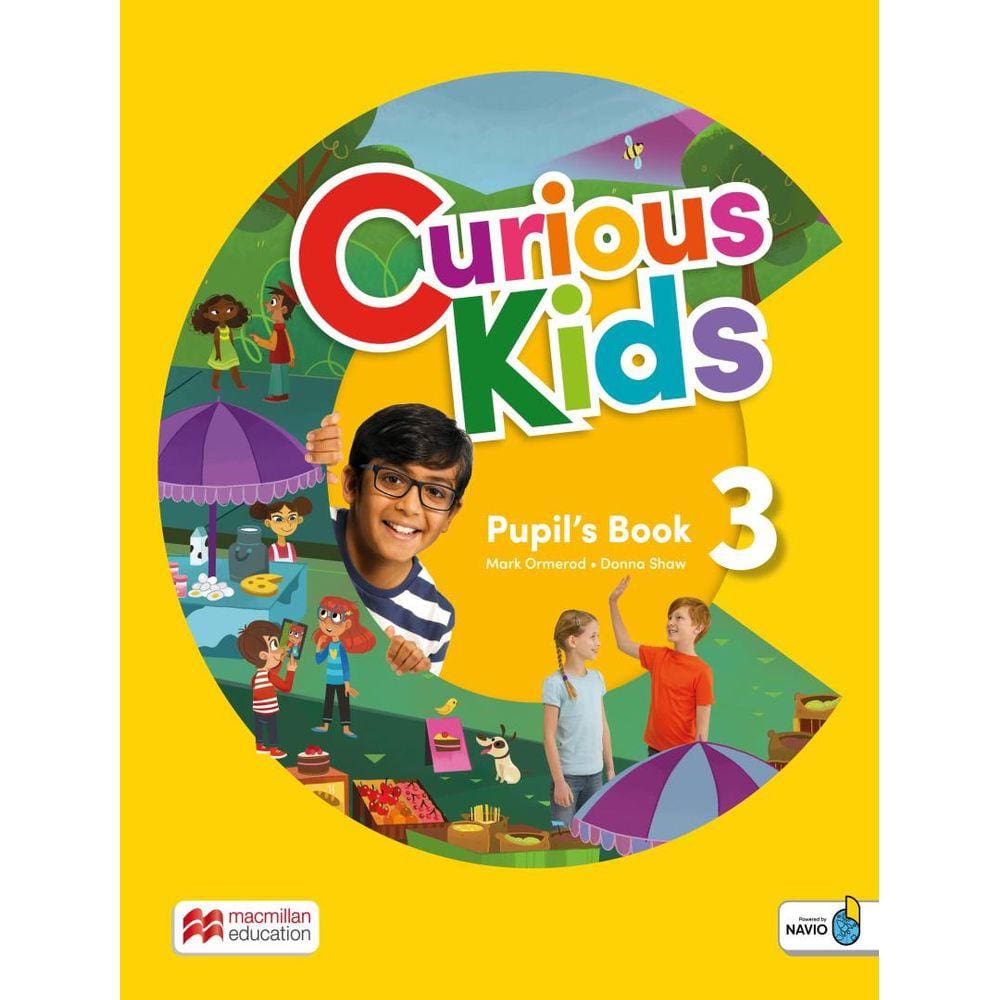 Curious Kids 3 Pupil´S Book With Sb+Wb Digital Pack&Navio App - 1St Ed