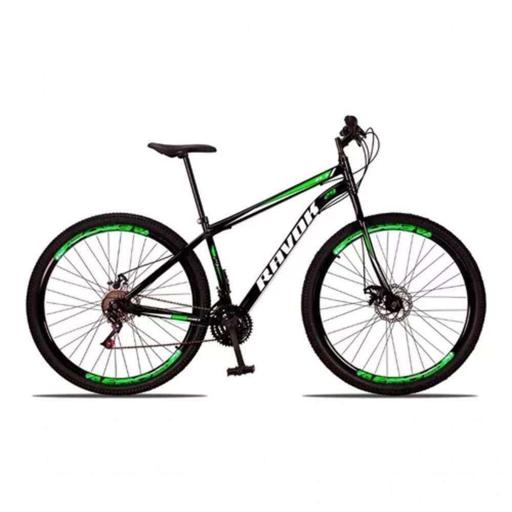 Bicicleta Bike Aço 21 Marchas Velocidades Aro 29 Cor:verde