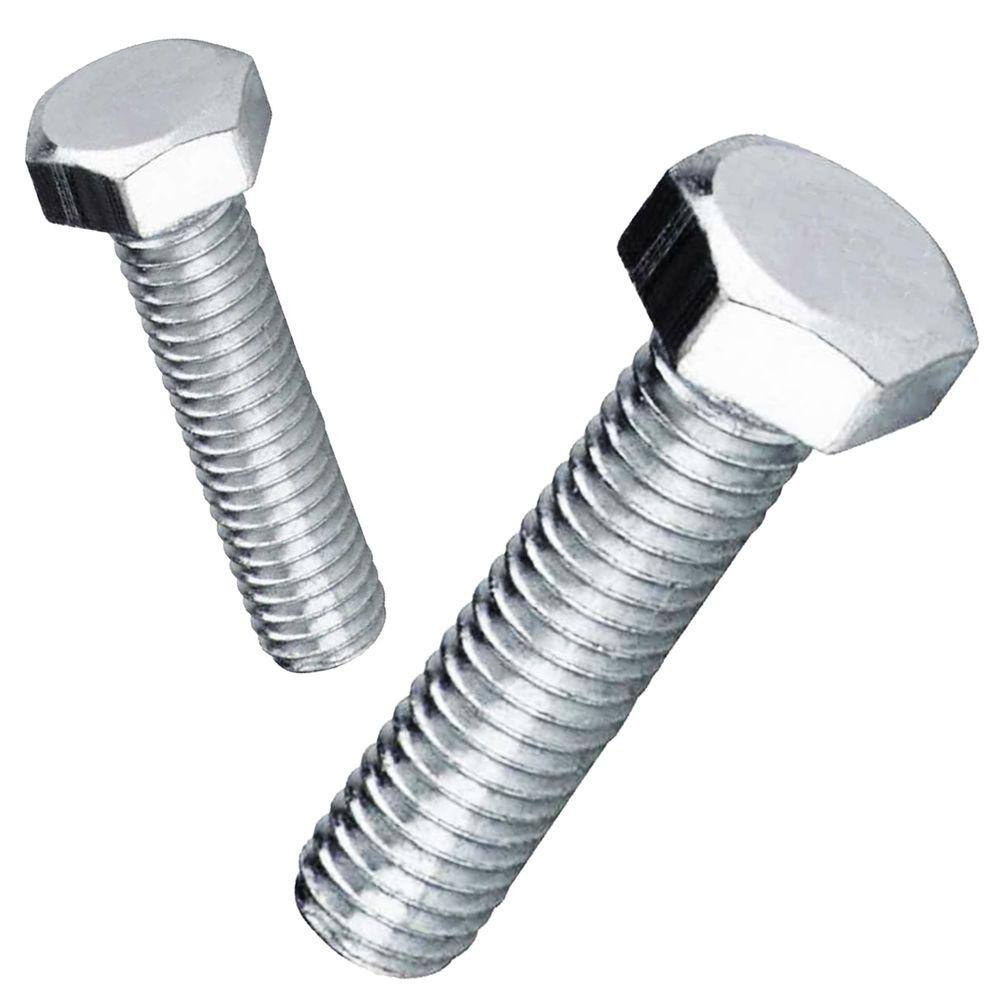 PARAFUSO SEXTAVADO M6 X 25 DIN 933 RI INOX POLIDO - 50Pçs