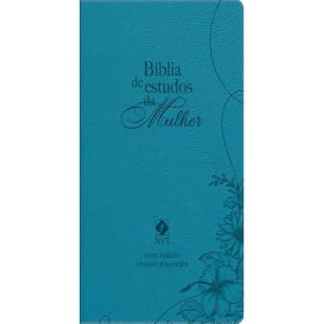 Biblia De Estudos Da Mulher Azul
