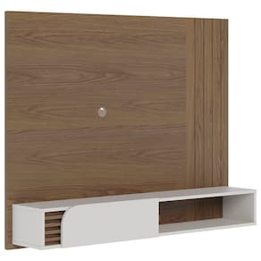 Painel Home Suspenso TV 60 Polegadas Jurere Amendoa Off White CLB