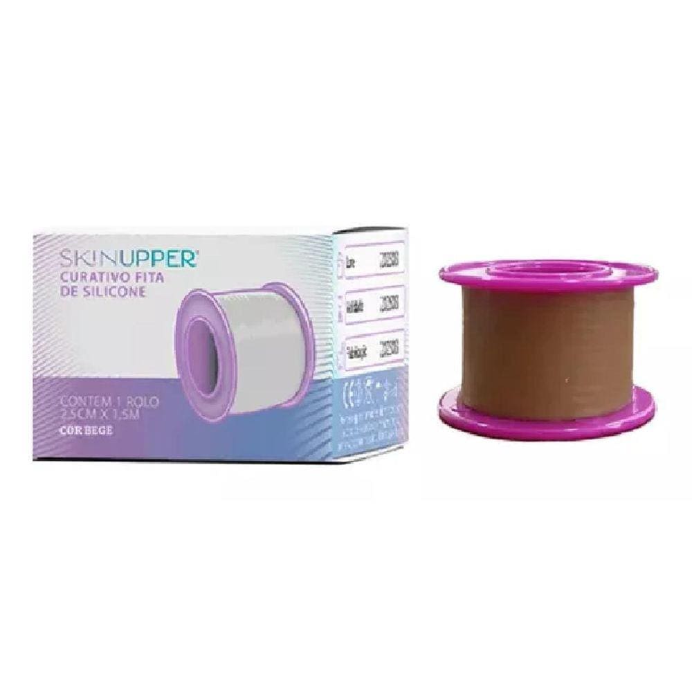 Fita De Silicone Em Rolo Bege 2,5X1,5 Skinupper