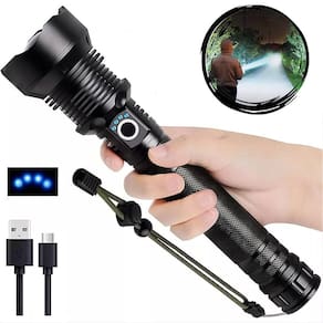 Lanterna Militar Led P70 Ultra Potente Mais Forte