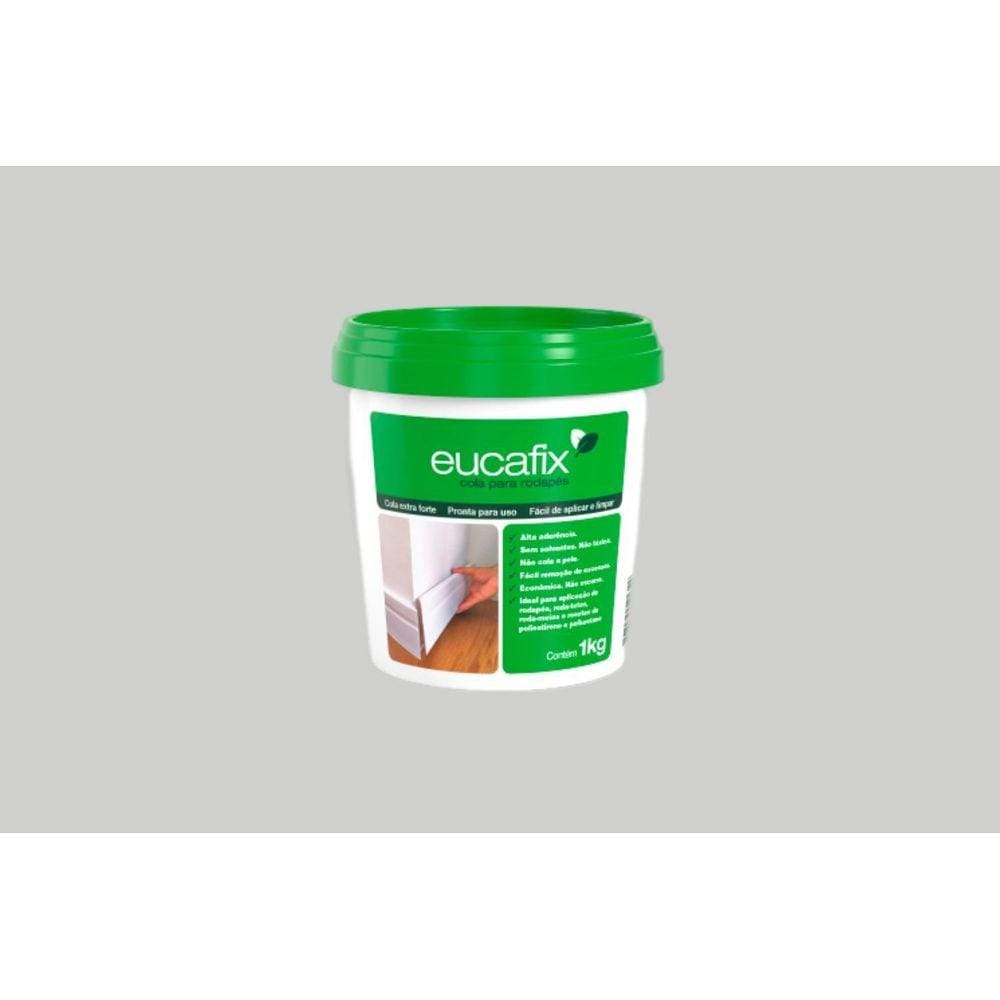 Cola Extra Forte para Rodapé Acqua Eucafix