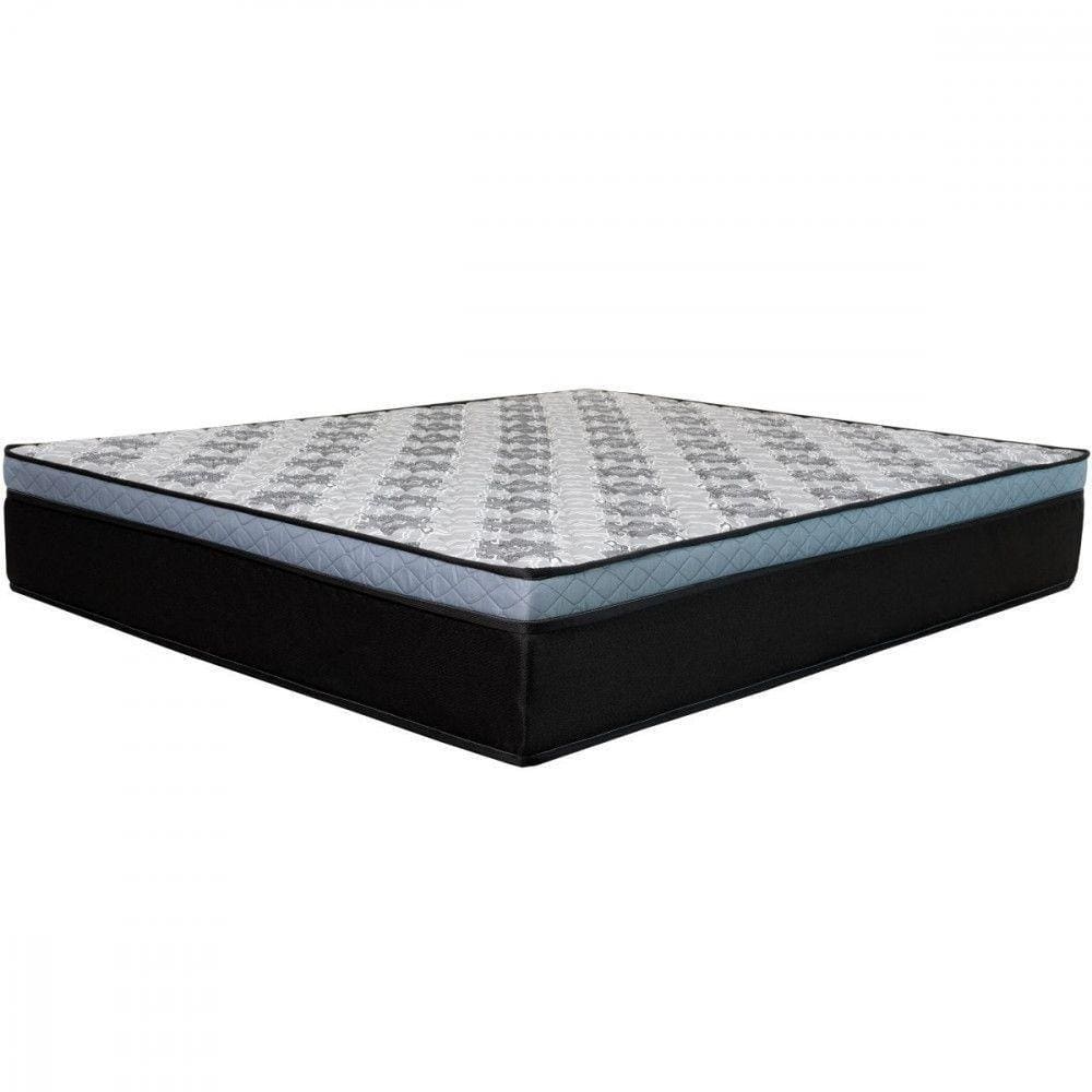 Colchão King Molas Ensacadas Florence Master 193x203x32cm Preto Com Cinza