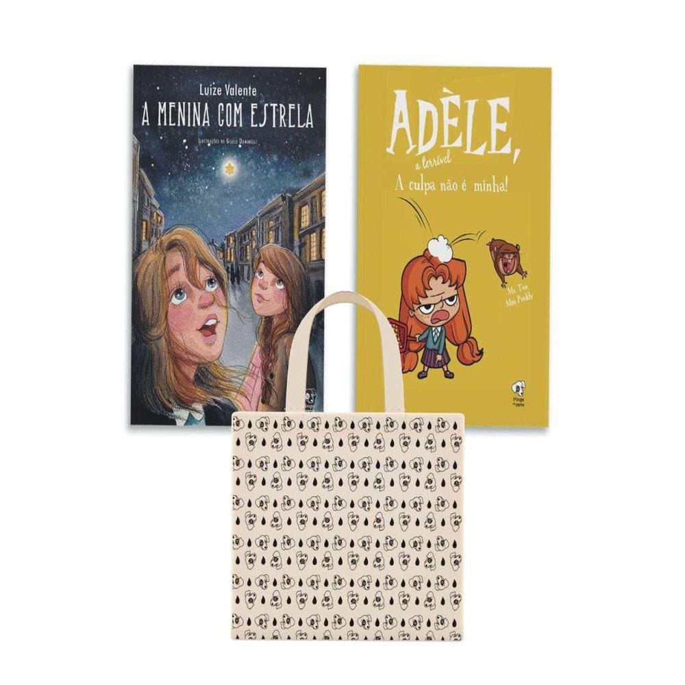 Kit A Menina Com Estrela + A Culpa Nao E Minha + Ecobag