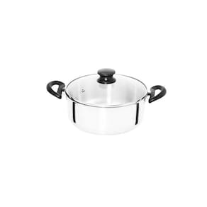 Caçarola Extra - Asa Em Baquelite - Tampa Vidro - Capacidade 1,50 L - Caçarola N° 16