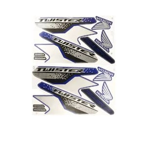 Kit Adesivo Cb Twister 250 Cbs 2021 Azul