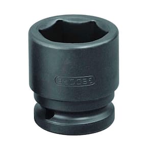 Soquete Sextavado Curto de Impacto 24 MM Encaixe de 1/2" - Gedore 019019