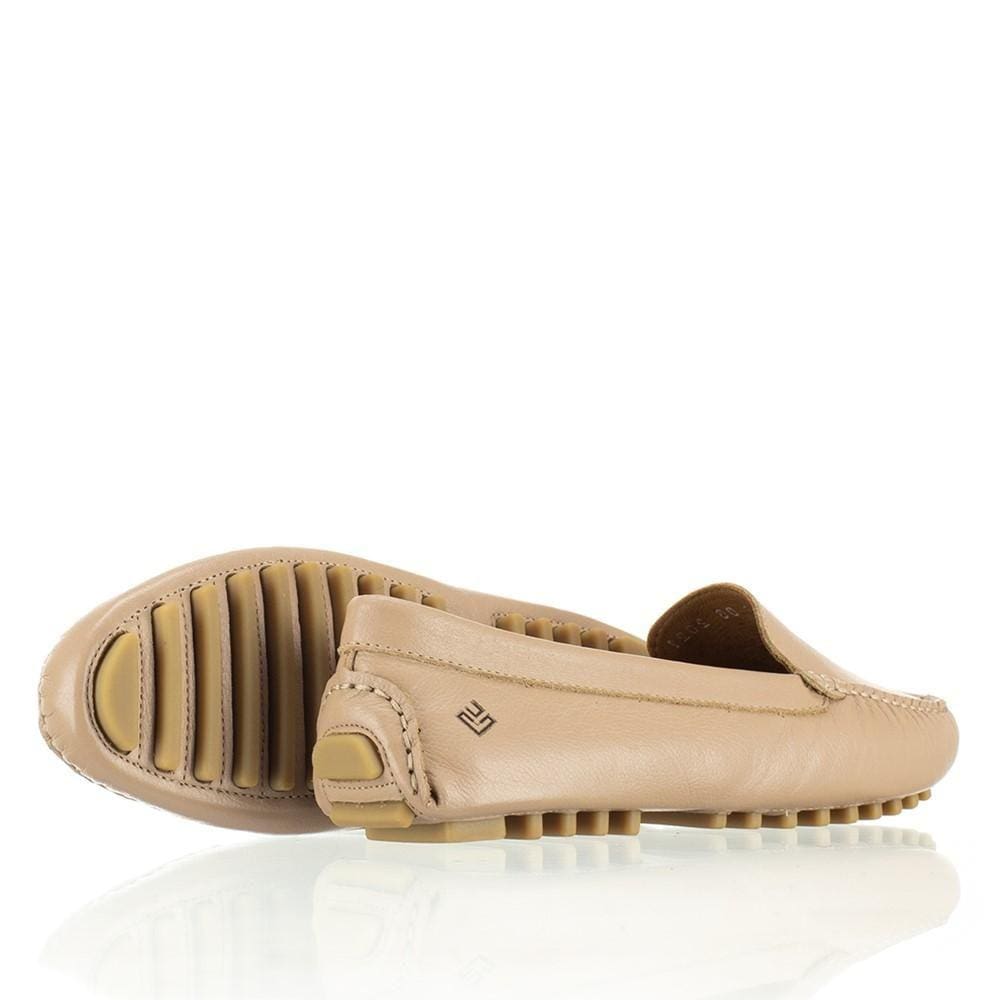 Mocassim Feminino Couro Casual Calce Fácil