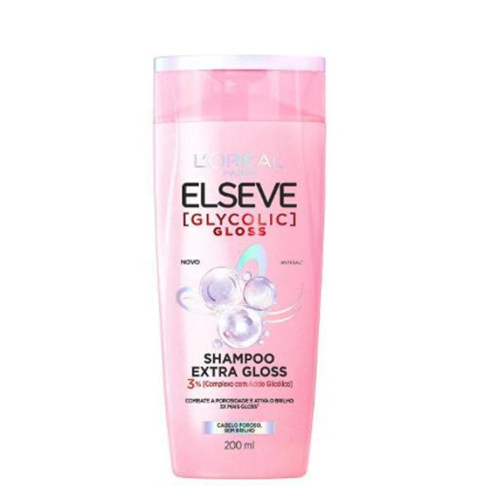 Shampoo Elseve Glycolic Gloss 200Ml