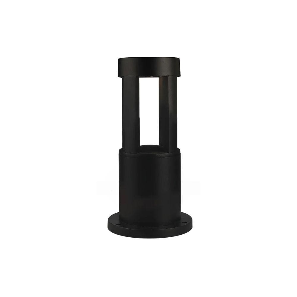 Poste Balizador de Jardim Momo Preto 25cm Led 10W 3000K Bivolt IP65