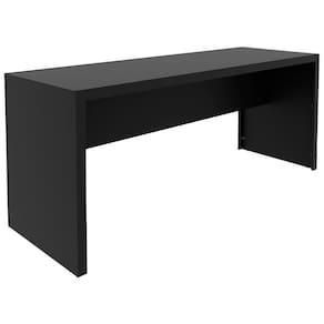 Escrivaninha Mesa Escritorio 180 Cm Me4185 Preto Tecno Mobili Preto