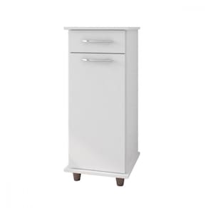 Balcão Viena 1 Porta 1 Gaveta Fiorello Branco