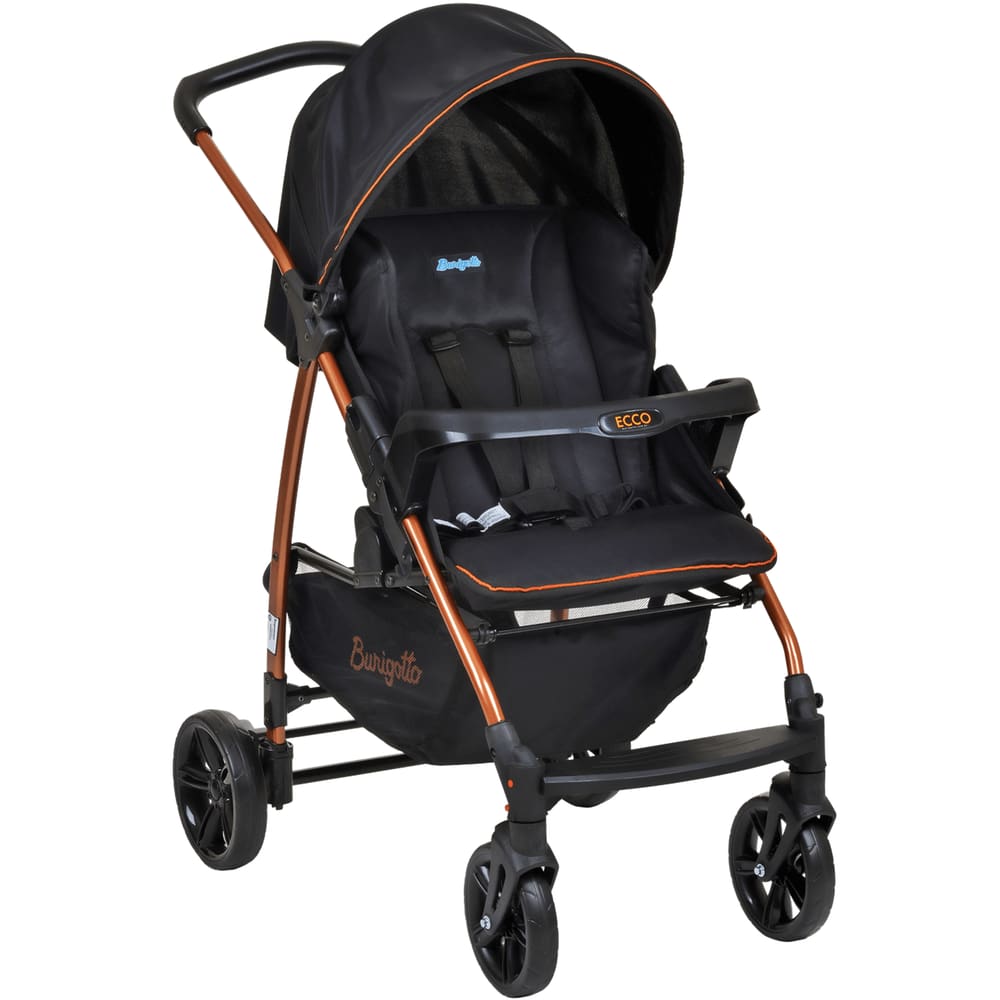 Carrinho de Bebe Berço Reversivel Burigotto Rio K Preto Cobre