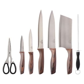 Kit 8 Peças Cheff Aço Inox - Clink
