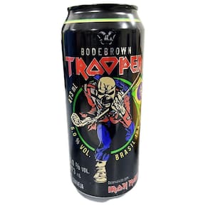 Cerveja Trooper Brasil Iron Maiden Ipa Bodebrown 473Ml