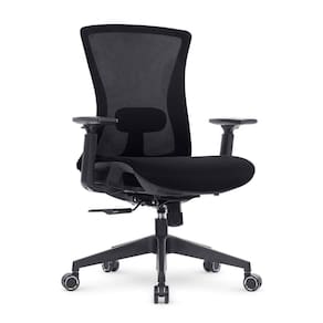 Cadeira de Escritório DT3 Vicenza Black - Apoio de Braço Ajustável - Preta - 13385-0