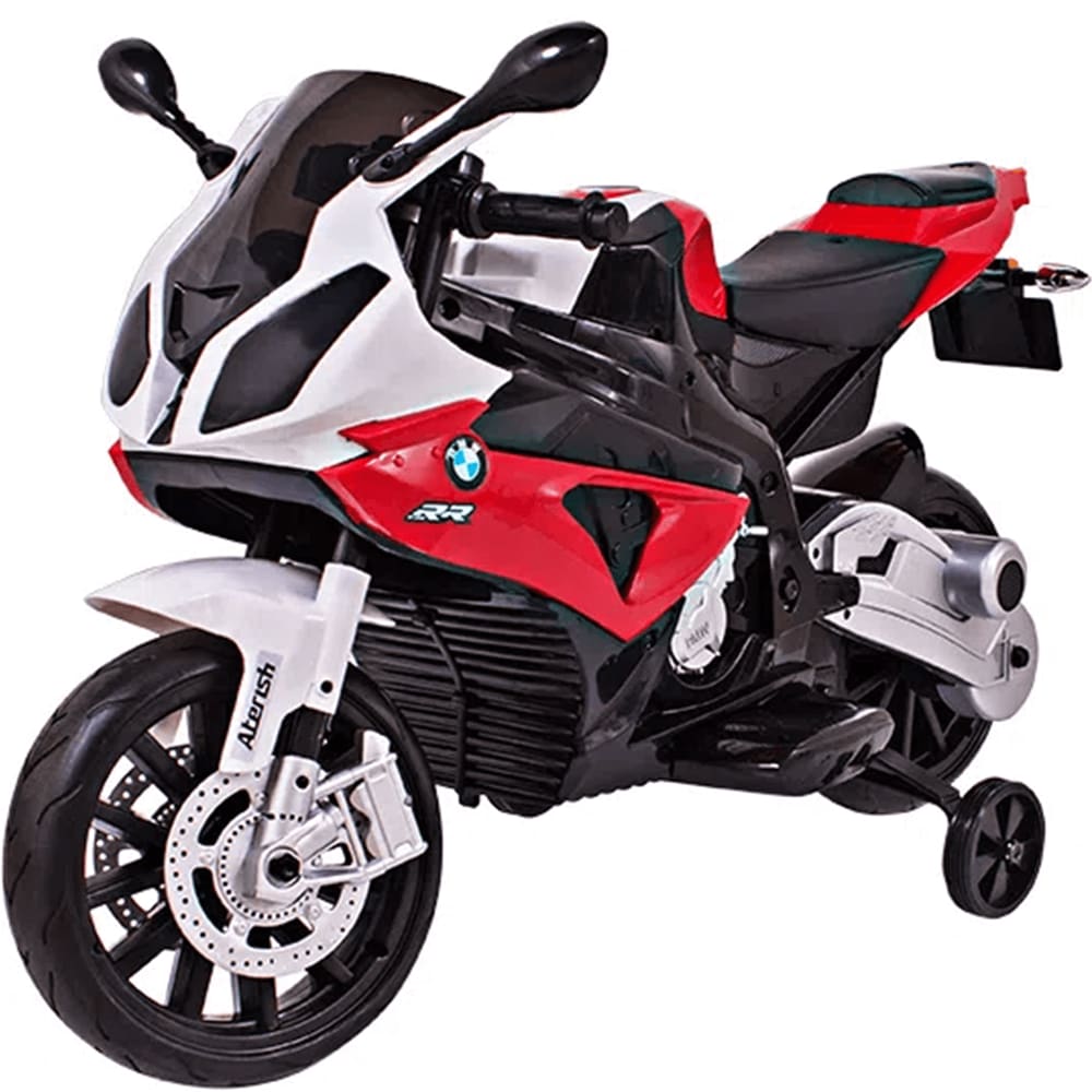 Motinha Eletrica Zippy Toys Aterish Infantil BMW S1000RR 12V Vermelha