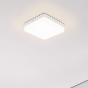 Painel LED Frameless Sobrepor 18W Quadrado 3000K Taschibra Branco