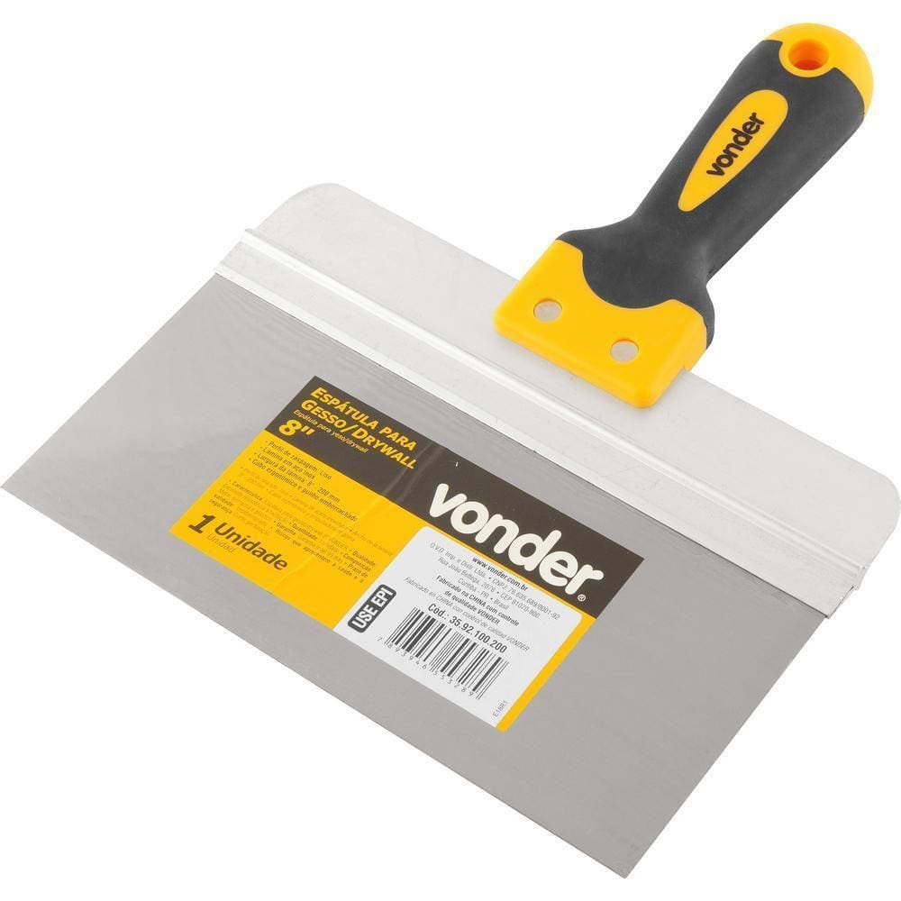 Espatula Para Gesso Drywall 8 - Vonder