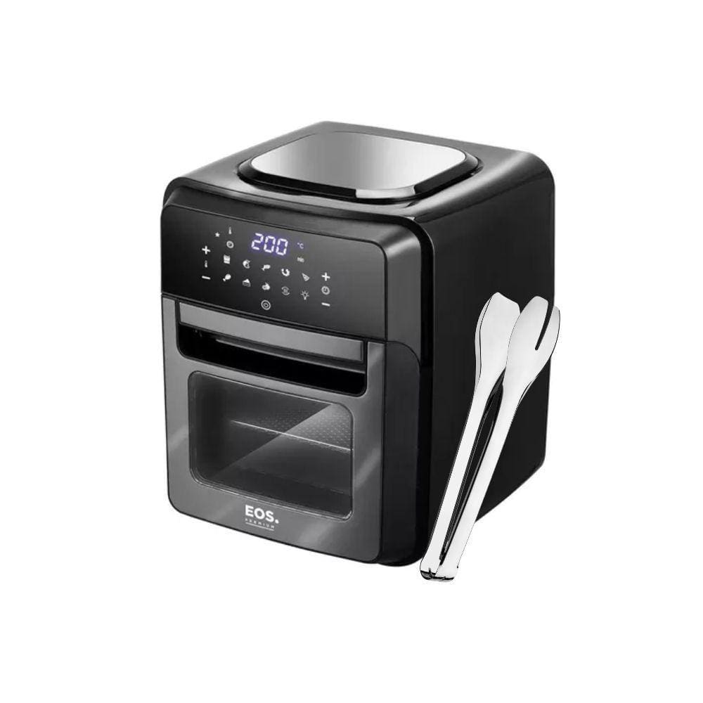 Conjunto Fritadeira Air Fryer Digital Eaf12t 220v Eos e Pegador Universal Utility Tramontina