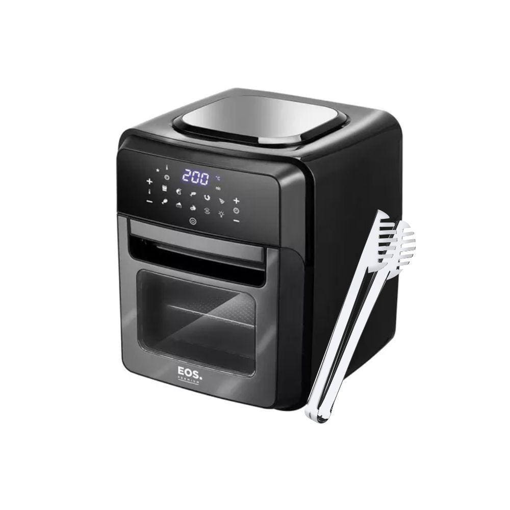 Conjunto Fritadeira Air Fryer Digital Eaf12t 220v Eos e Pegador de Massa Utility Tramontina