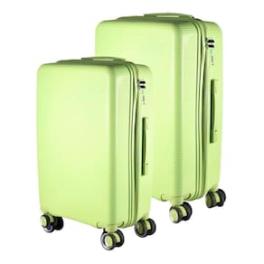 Kit Mala 23Kg + Mala 10Kg Polipropileno Inquebrável Verde
