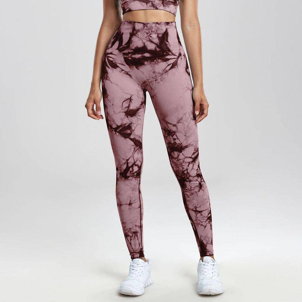 Calça legging Hupana Empina Bumbum Sem Costura Tie Dye